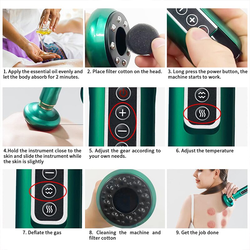 Vacuum Cupping Massager