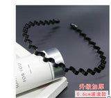 Unisex Metal Wavy Spring Hair